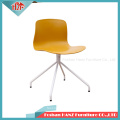 Chinese Cheap Plastic Swivel Task Metal Leg Office Chair Without Arms